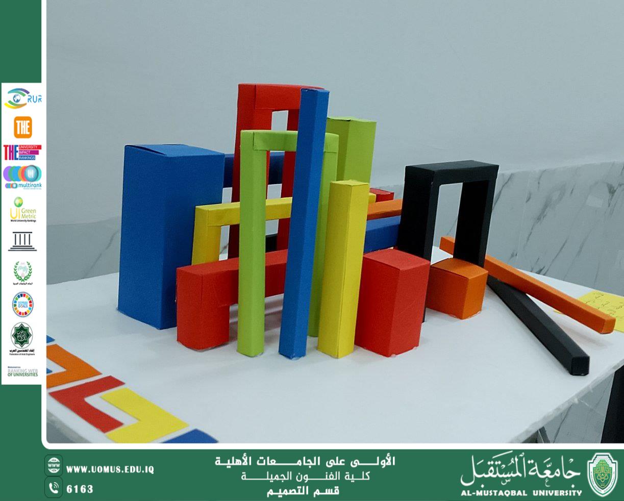 نتاجات الطلبة ضمن عملي مادة الورش 