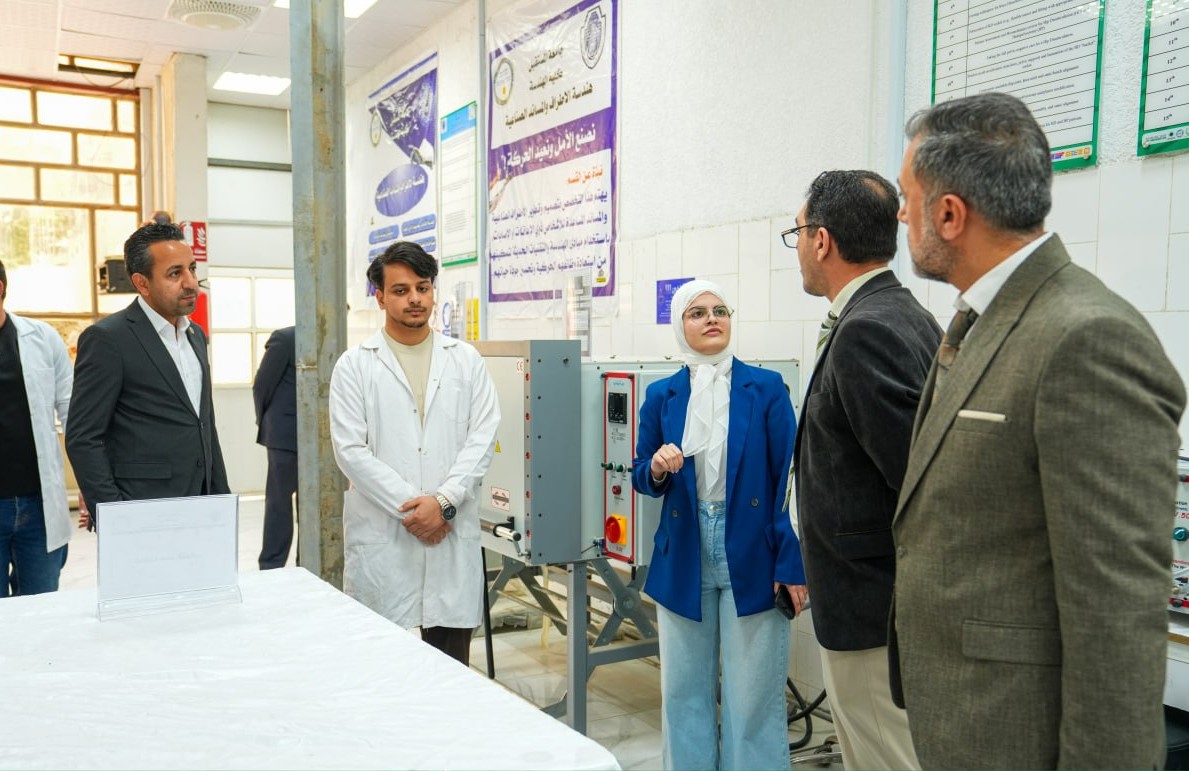 زيارة علمية لوفد جامعة كربلاء إلى ورشة الأطراف الصناعية في جامعة المستقبل تعزيزاً للاستدامة الصحية