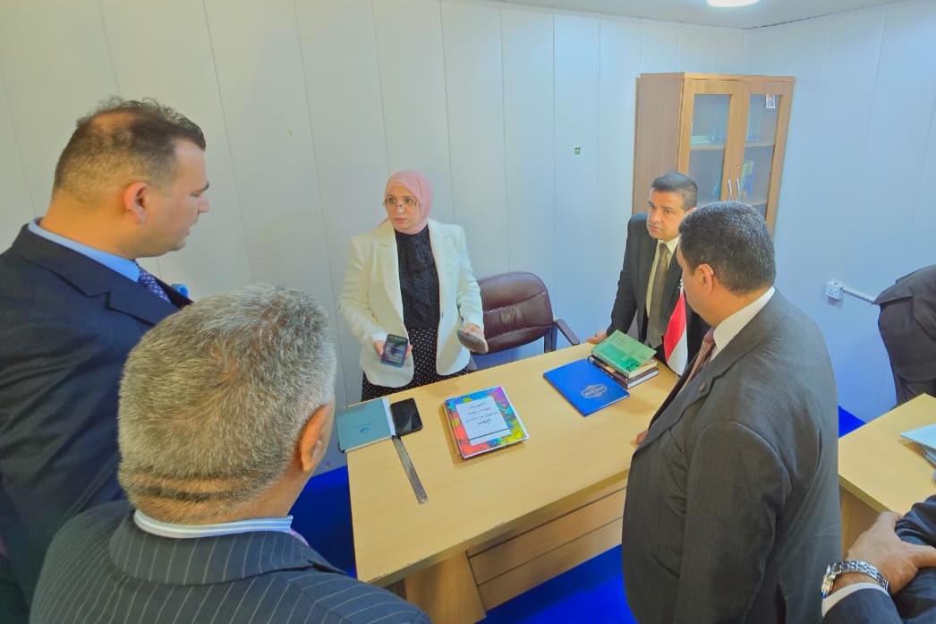 فريق الاعتماد الوطني لكليات القانون يزور العيادة القانونية في كلية القانون جامعة المستقبل