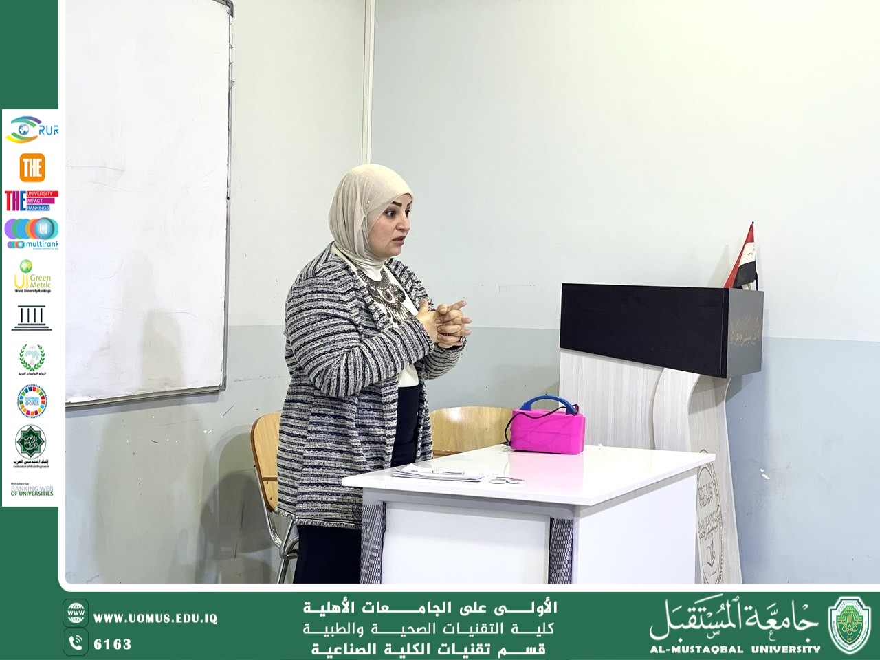 the Dialysis Kidney Techniques Dept. Holds an Orientation Workshop in Preparation for Sustainability Week