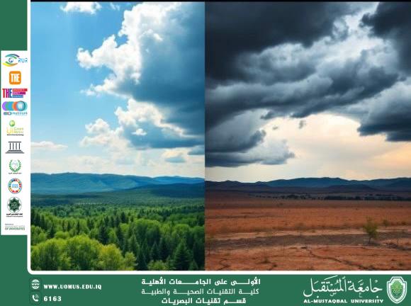 مقالة علمية لاستاذ ابراهيم سعد بعنوان لقانون البيئي والتغيير المناخي