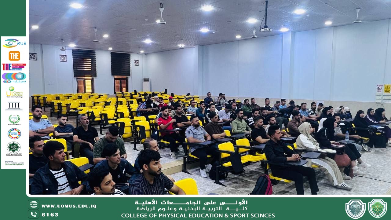 ورشة علمية لطلبة المرحلة الثالثة والرابعة حول برنامج (SIS)