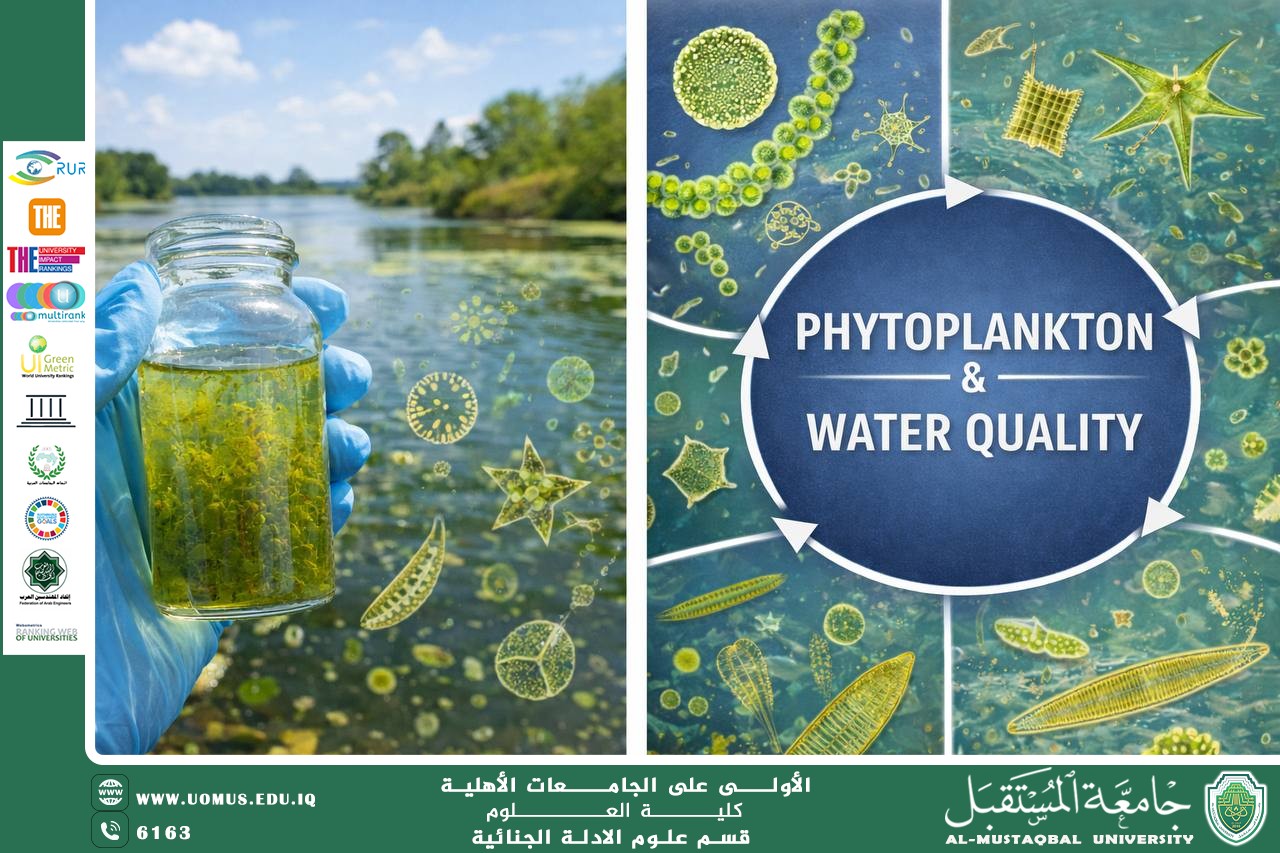 Phytoplankton and Their Role in Assessing Water Quality (Assistant Lecturer Mais Uday Mohammed)
