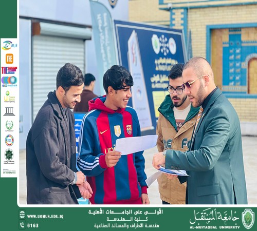 wareness Activity on Water Conservation at the College of Engineering – Al-Mustaqbal University