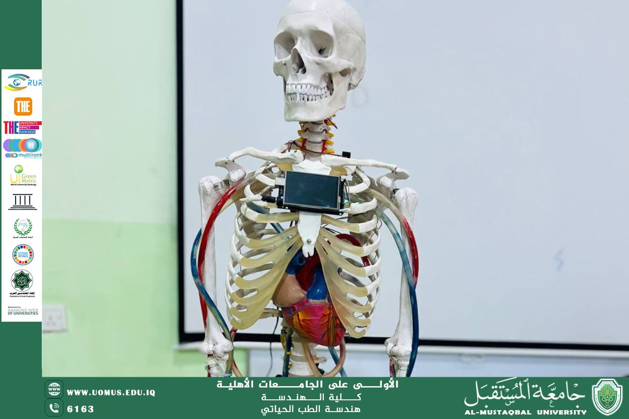 The Biomedical Engineering Department completes an educational model to simulate the human circulatory system