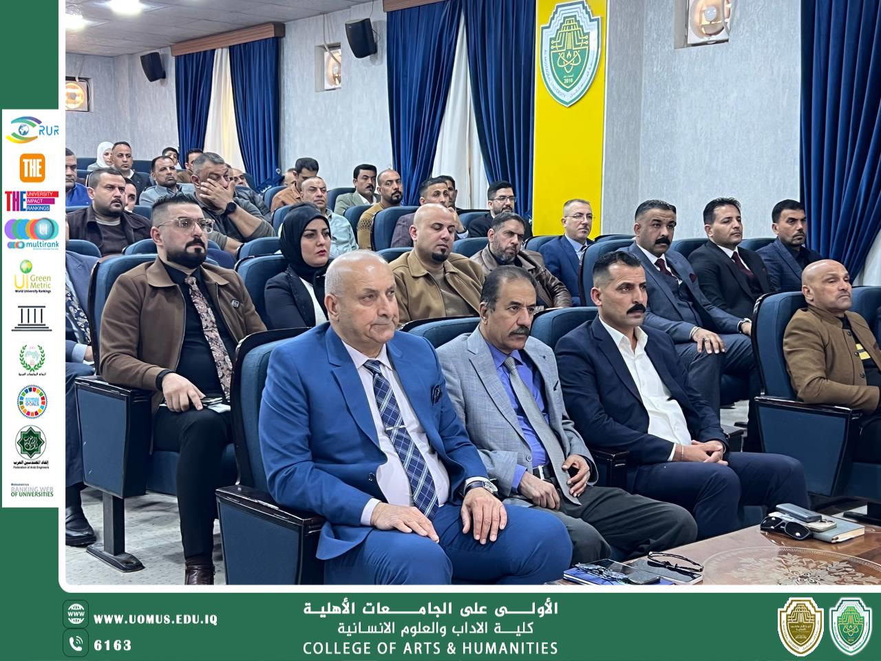 معاون العميد يحضر ورشة قسم الإعلام حول إعادة تشكيل الصورة الذهنية لذوي الإعاقة