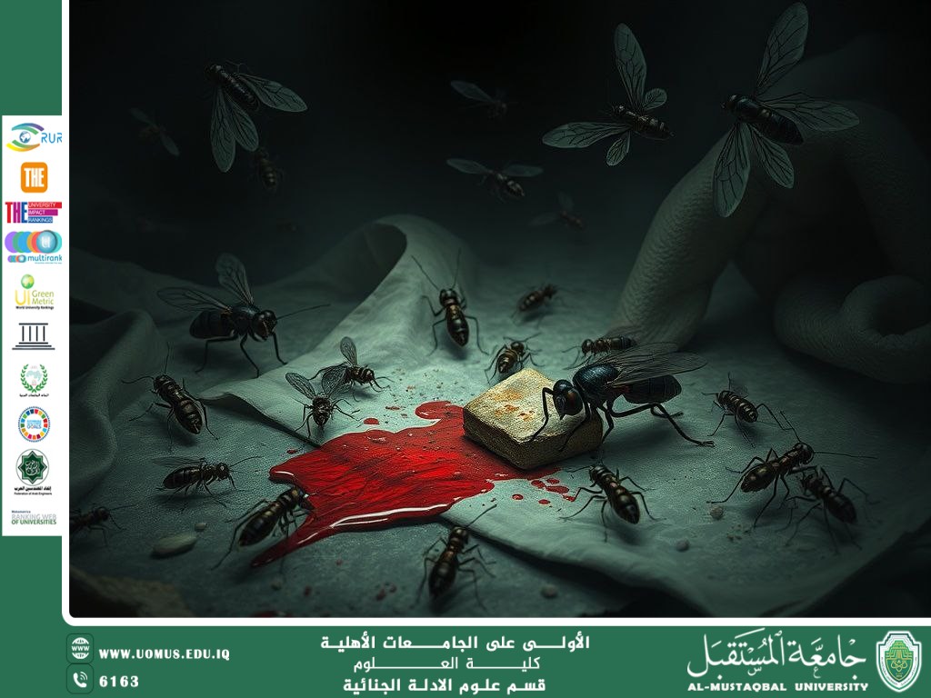 البيئة الحشرية في مسرح الجريمة: دراسة جنائية متقدمة