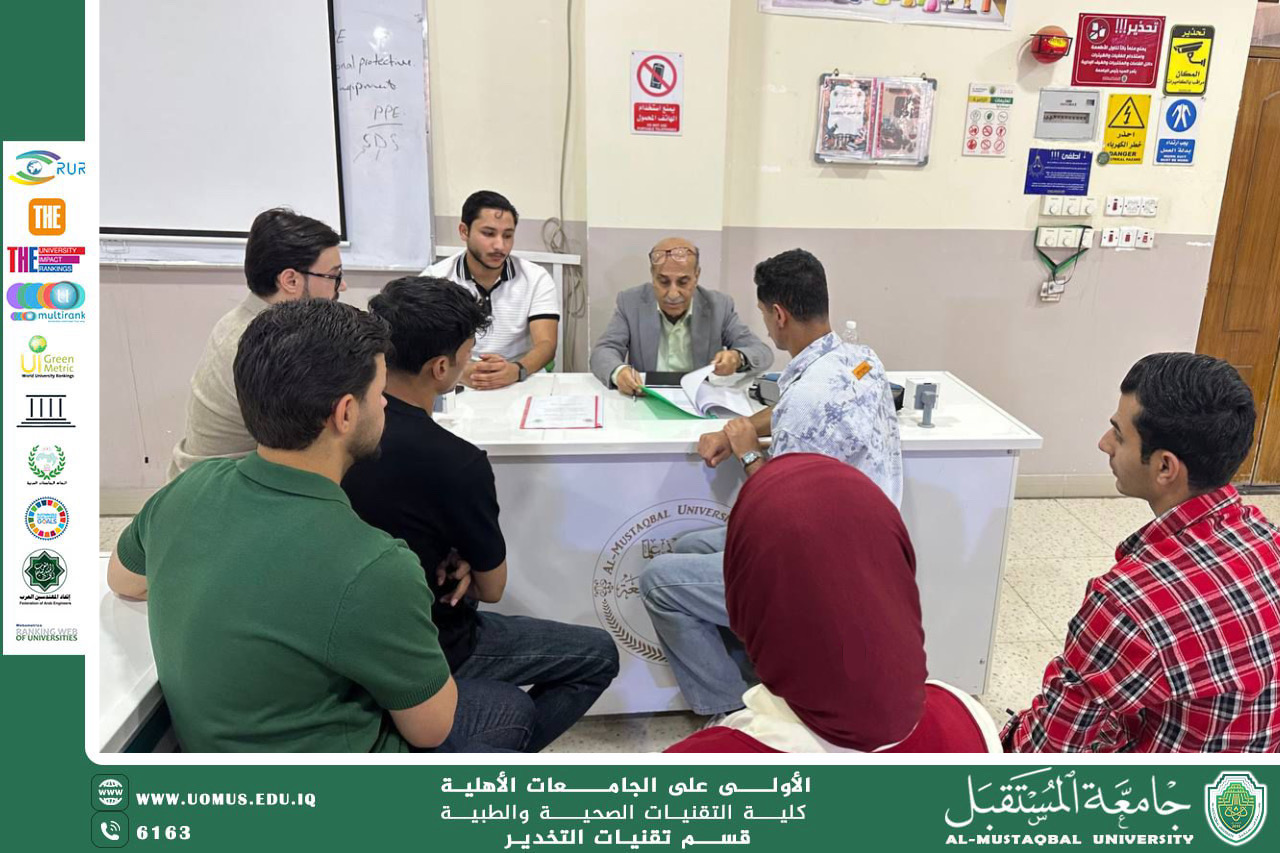 Graduation Research Completed by Anesthesia Techniques Students at the College of Health Technologies