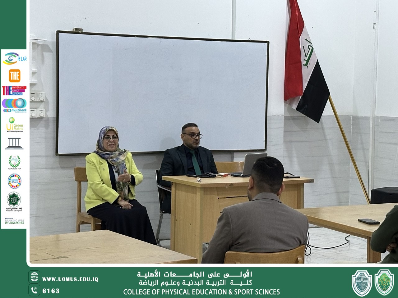 ورشة عمل علمية بعنوان: "كيفية تطوير مهارة كتابة البحوث لدى الطلاب