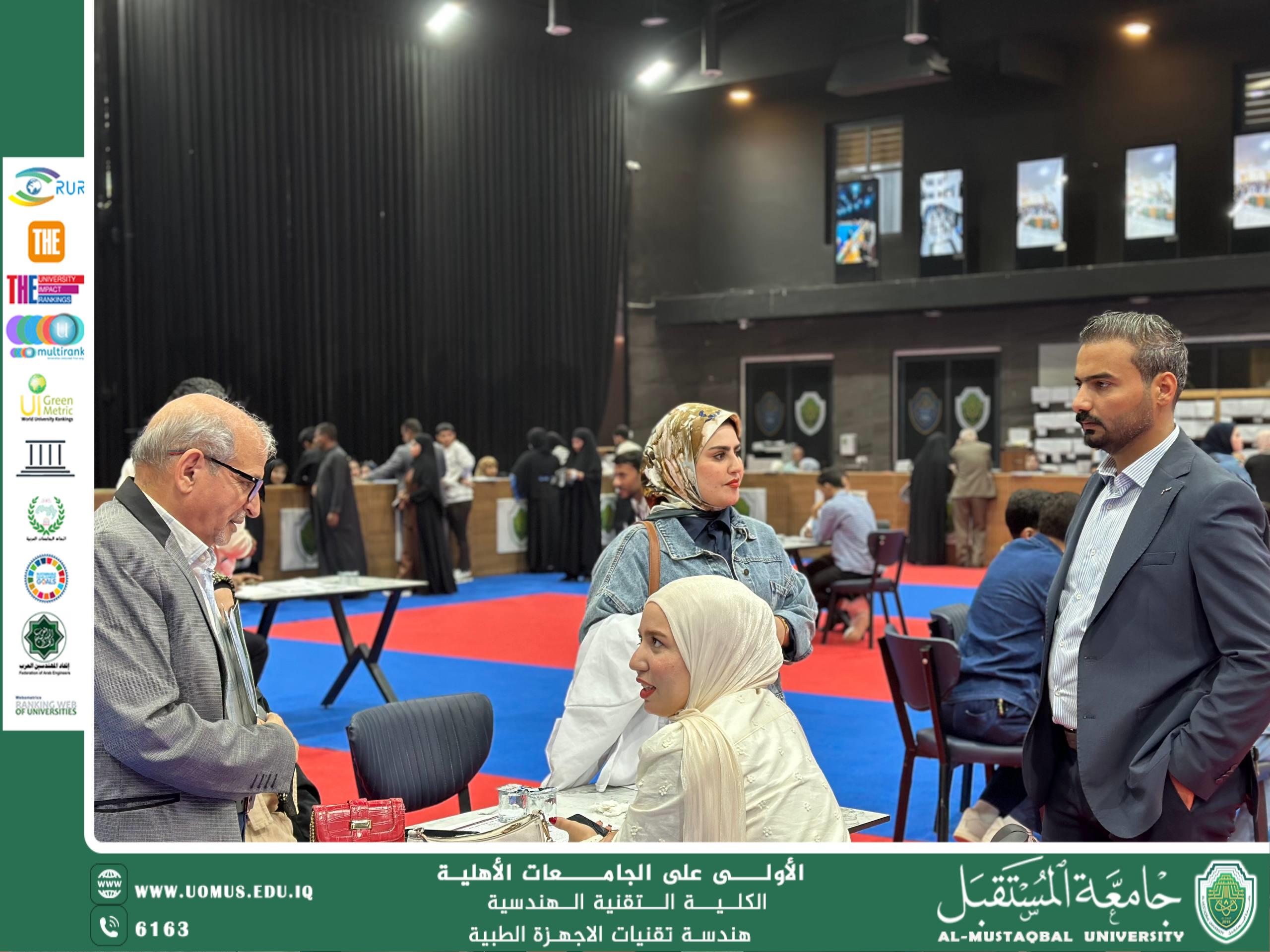 رئيس القسم يروّج لتخصص هندسة الأجهزة الطبية ويبرز أهميته العلمية