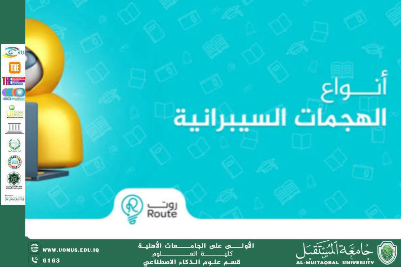 A scientific article by Benin Nazem entitled Types of Cyber Attacks and Methods of Prevention