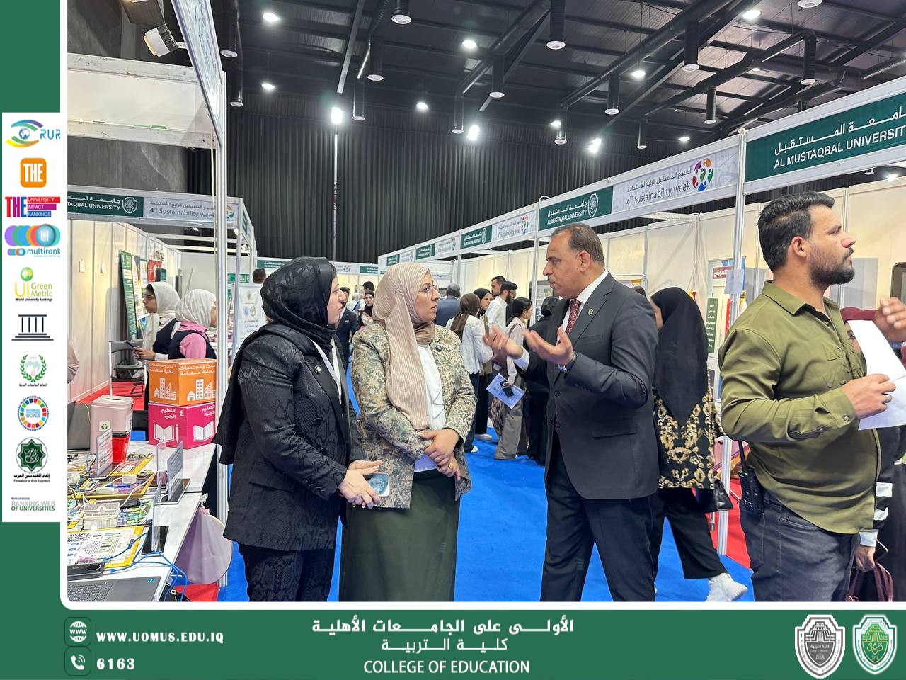 Distinguished Participation of High-Achieving Female Students in Sustainability Week at Al-Mustaqbal University