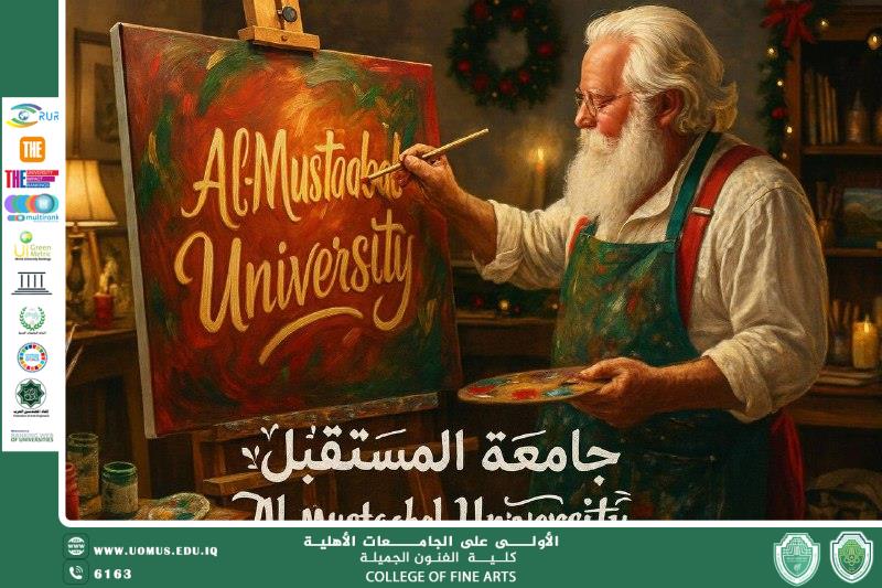 إطلاق مهرجان "سيمبوزيوم ألوان الميلاد الطلابي" الأول في كلية الفنون الجميلة برعاية رئيس الجامعة