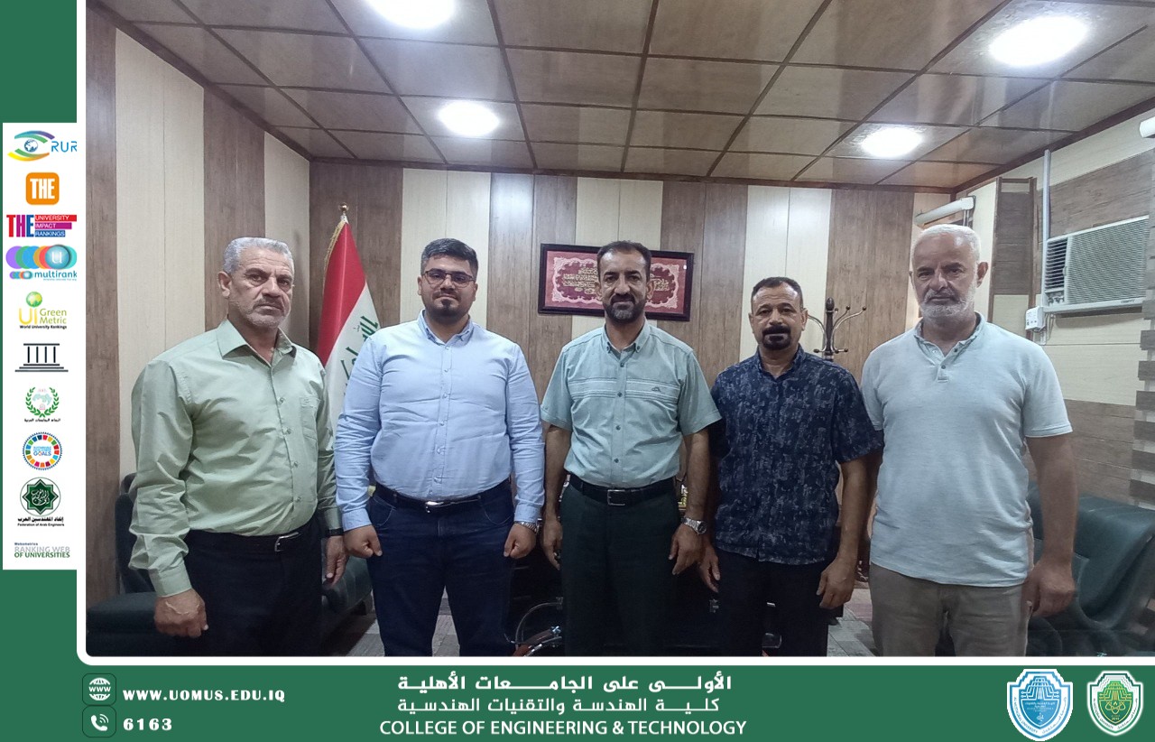 تعاون مشترك بين الكلية الهندسة والتقنية الهندسية والمركز الوطني للصحة والسلامة المهنية في بابل