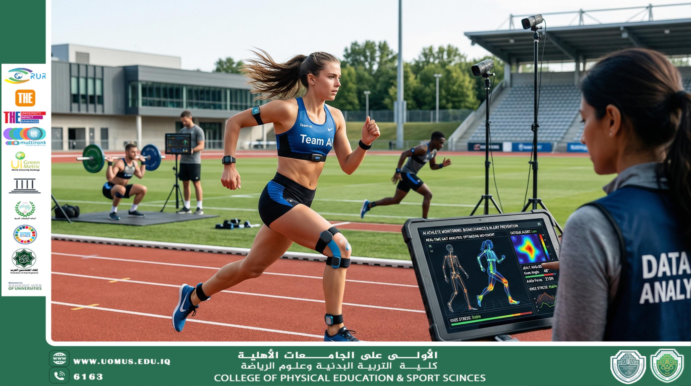 تطبيقات الذكاء الاصطناعي في الحد من الإصابات لدى الرياضيين