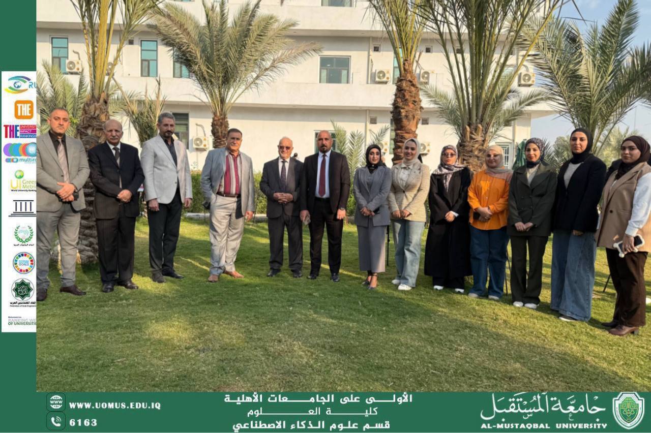 Future University Gardens witnessed today the launch of the student drawing exhibition organized by the Student Activities Division, with the participation of a wide range of university students and a distinguished presence of members of the Faculty of Science, Department of Artificial Intelligence
