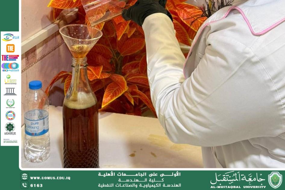 ورشة عملية بعنوان تجربة الكثافة باستخدام مقاييس الكثافة