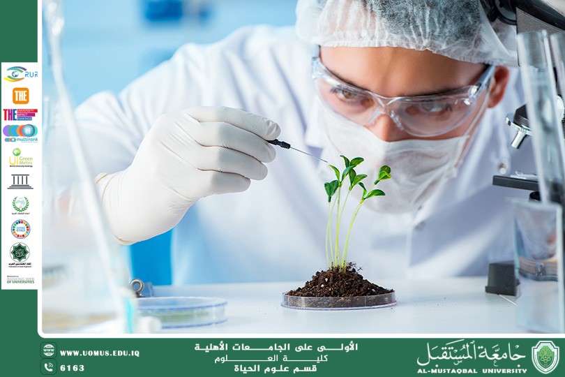 A scientific article by Miss Noor Al-Huda Azmi Hassan titled “Contributions of Life Sciences to Enhancing Industrial Biotechnological Techniques and Improving Production Efficiency.”