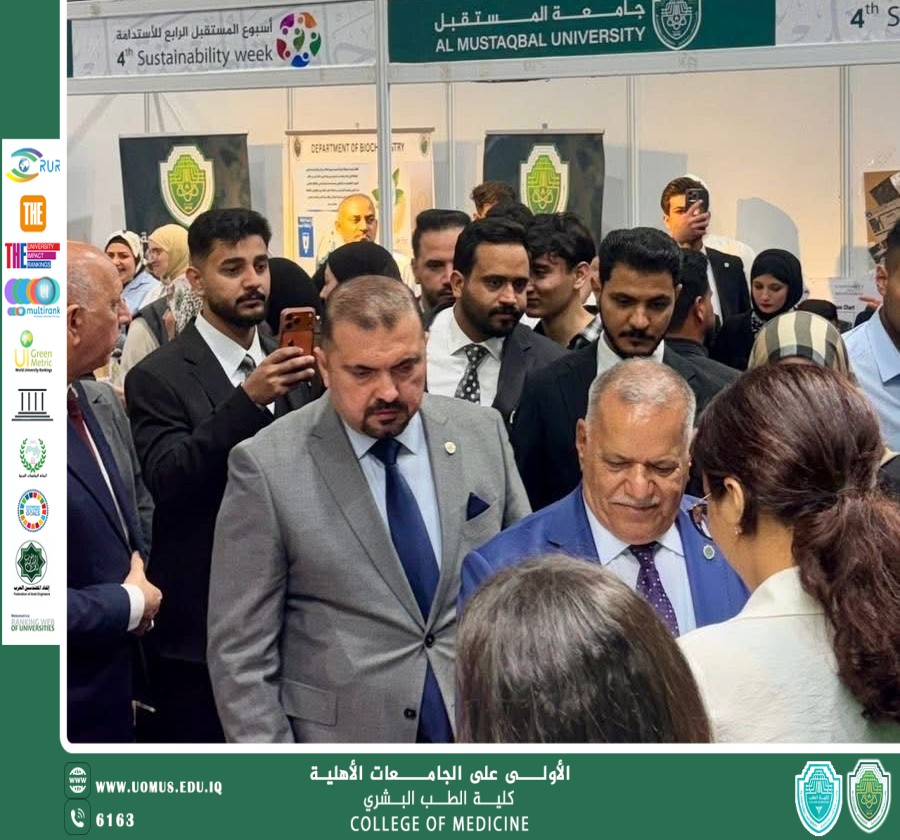 كلية الطب في جامعة المستقبل تُشارك في "أسبوع المستقبل الدولي الرابع للاستدامة"