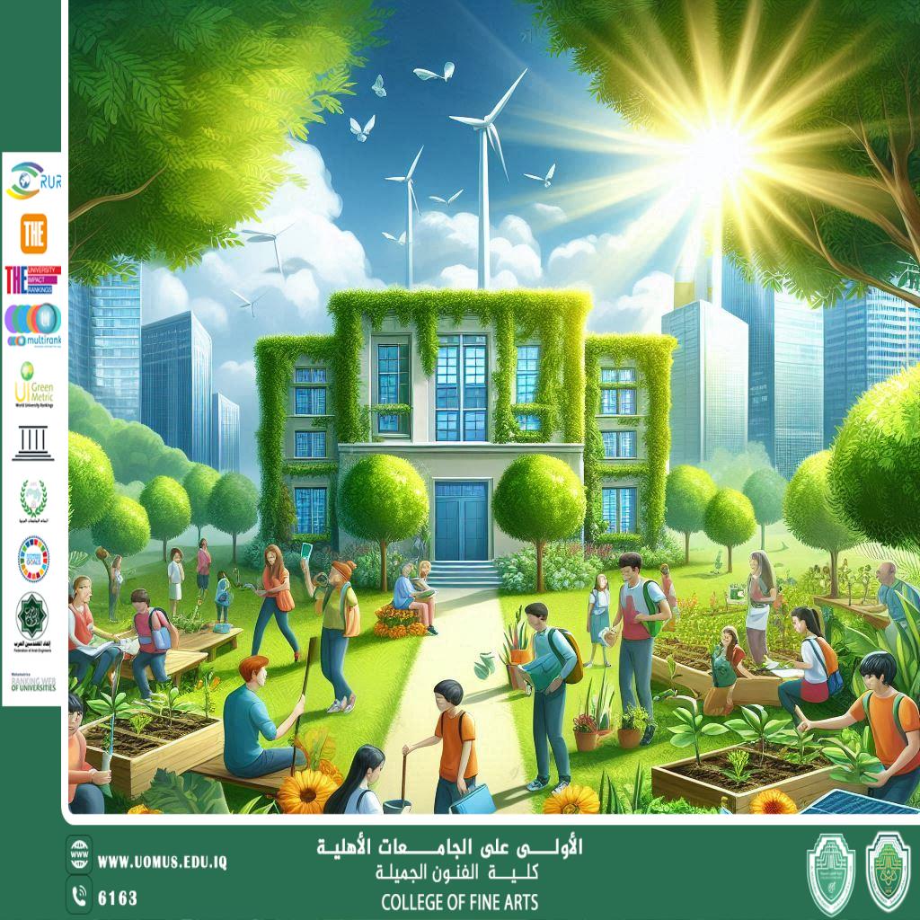 مقال بعنوان " التربية الخضراء وأثرها المستدام في بناء المجتمعات المعاصرة " للاستاذ الدكتورة هدى هاشم الربيعي