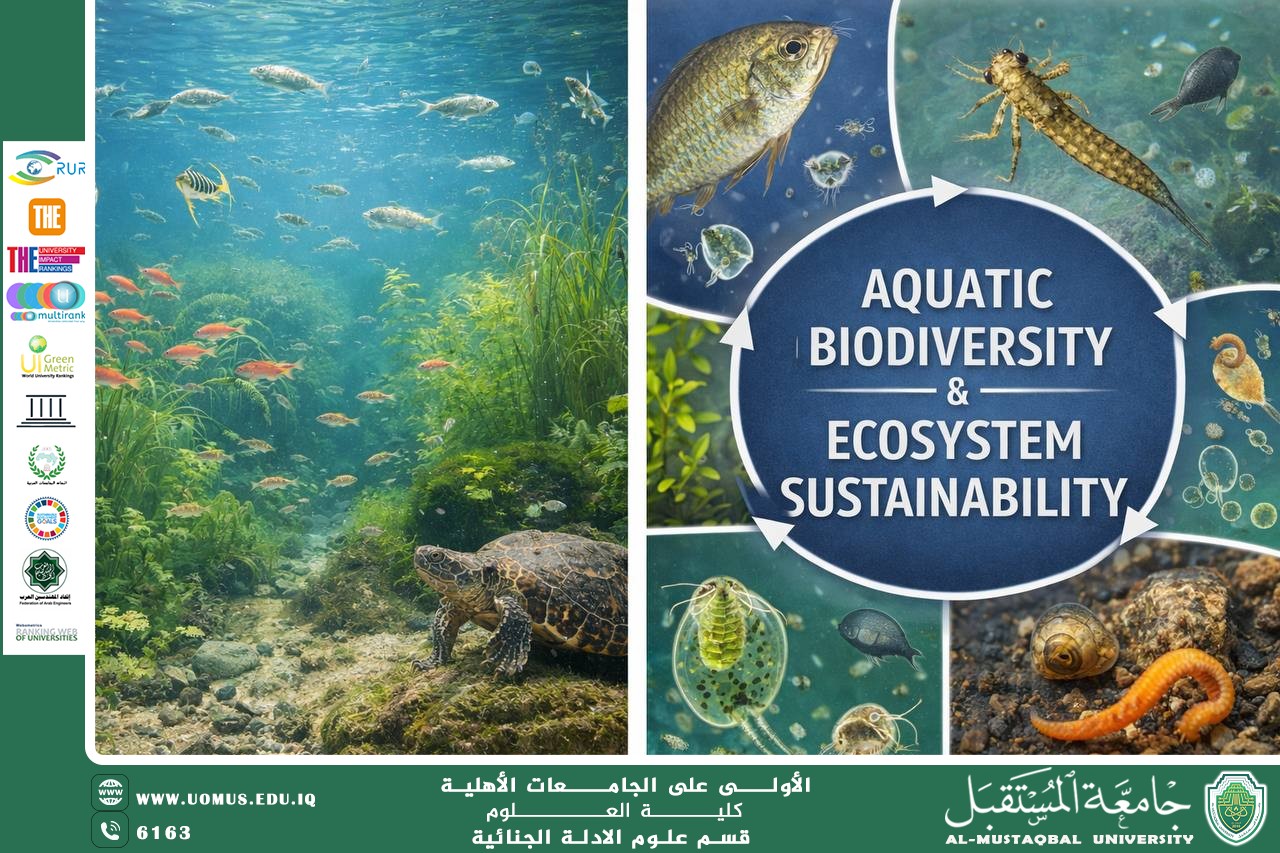 التنوع الأحيائي المائي وأثره في استدامة النظم البيئية  (م.م. ميس عدي محمد)
