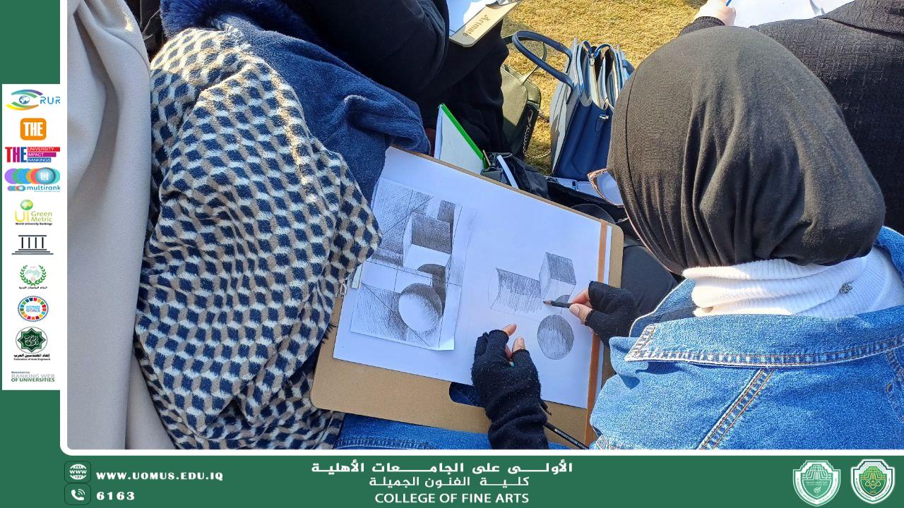 مقال بعنوان "الرسم كوسيلة تعبير معرفي في الفنون البصرية الحديثة" للتدريسي م.م محمد يعرب