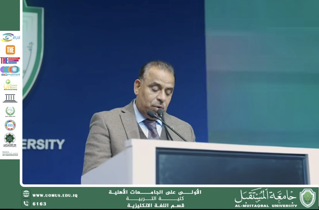 Dean of the College of Education Delivers Speech at English Department First-Year Students’ Orientation and Honors Outstanding Students