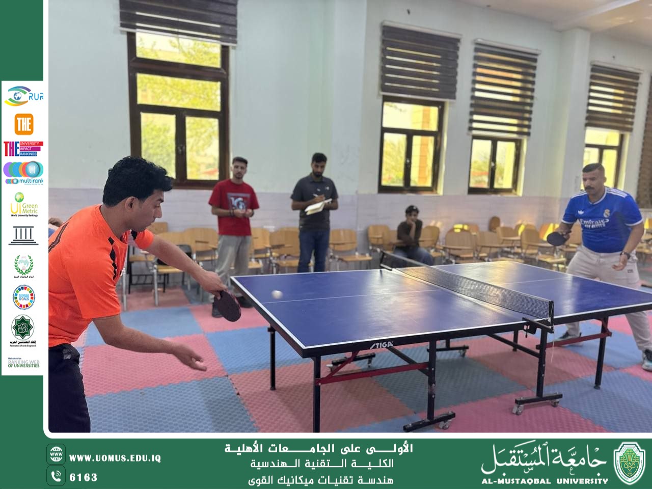 The launch of the Table Tennis Championship  took place in an enthusiastic atmosphere.