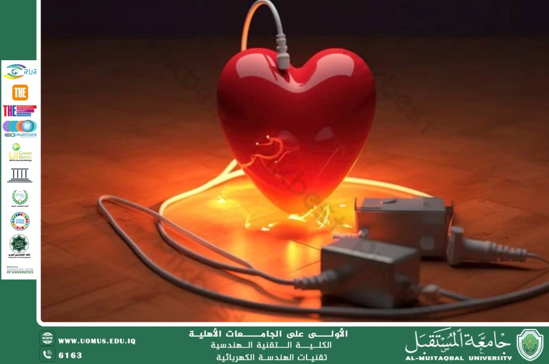 كيفية تحويل الطاقة الحيوية داخل خلايا القلب الي بيانات واشارات كهربائية.