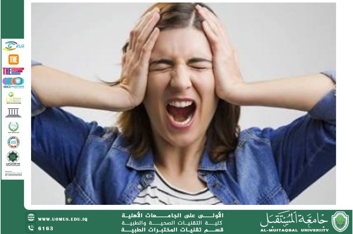 مقالة علمية بعنوان : تأثير التوتر النفسي على الجهاز المناعي وصحة الإنسان