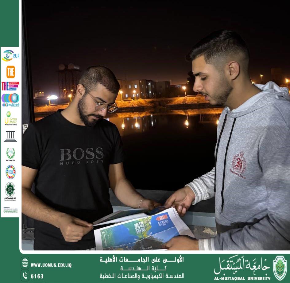 طلاب المرحلة الثانية ينظمون حملة توعوية لعدم رمي المخلفات في الأنهار