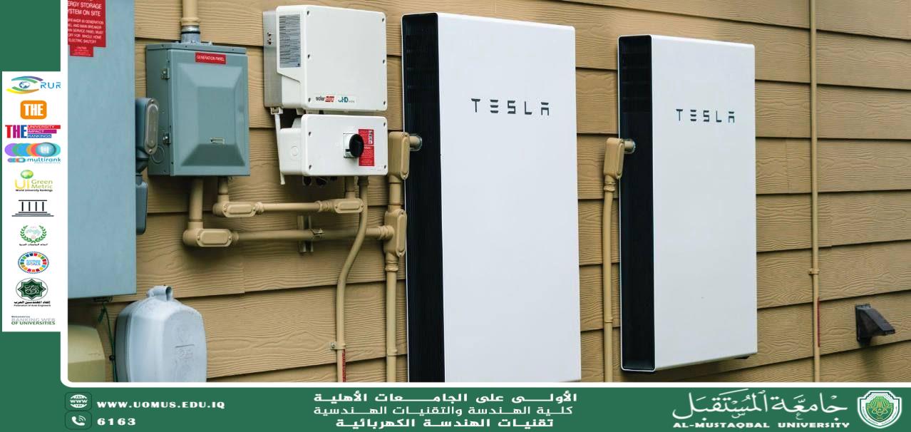 Storing electrical energy using batteries