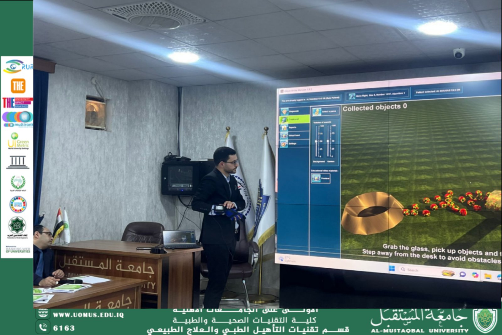 The Department of Medical Rehabilitation and Physiotherapy holds a practical workshop as part of the First Scientific Forum on Medical Rehabilitation and Physiotherapy.