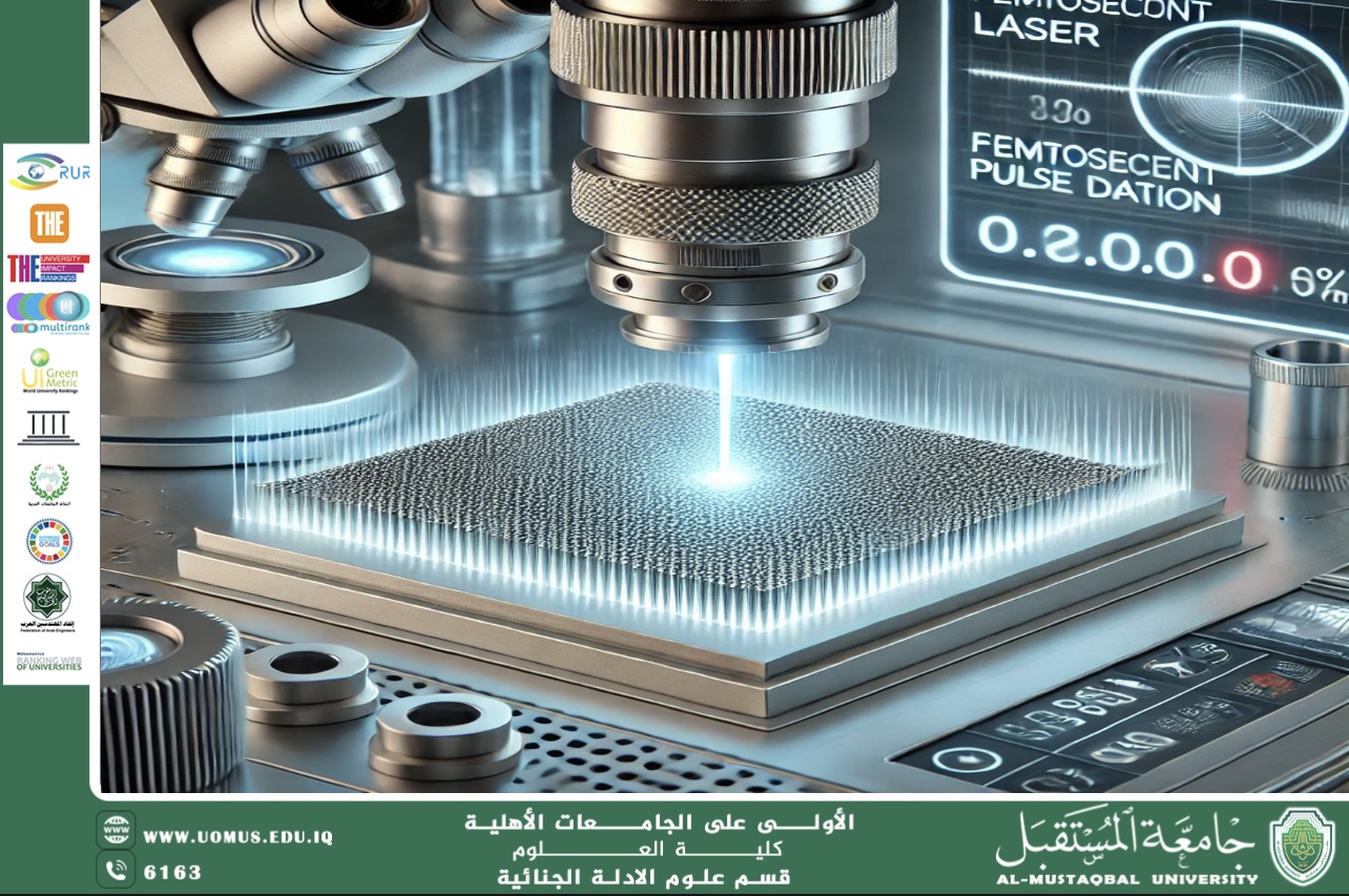 Femtosecond Lasers – Article by the Head of Department, Asst. Prof. Dr. Sami Abdul-Hussein Habana