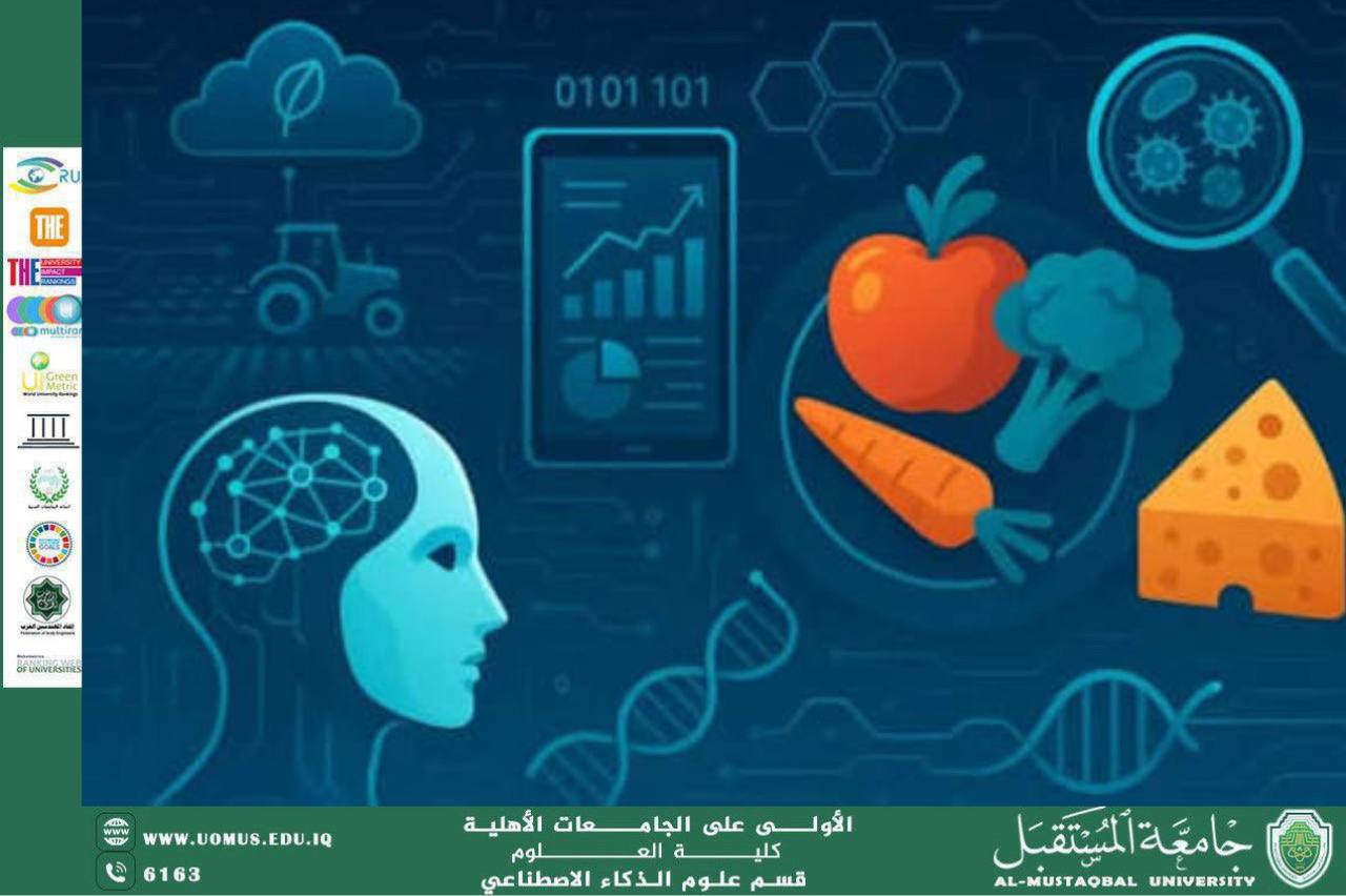 مقالة علمية بعنوان الذكاء الاصطناعي والأمن الغذائي العالمي الباحث :(بنين ناظم سرحان)
