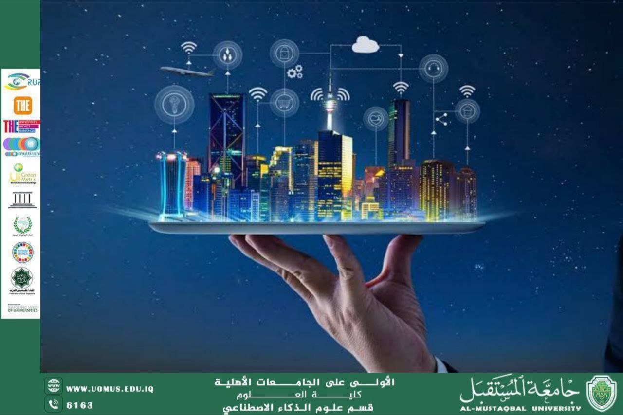 An academic article titled "Environmental Sustainability in Smart Cities" by Lecturer Samar Hussein Hilal