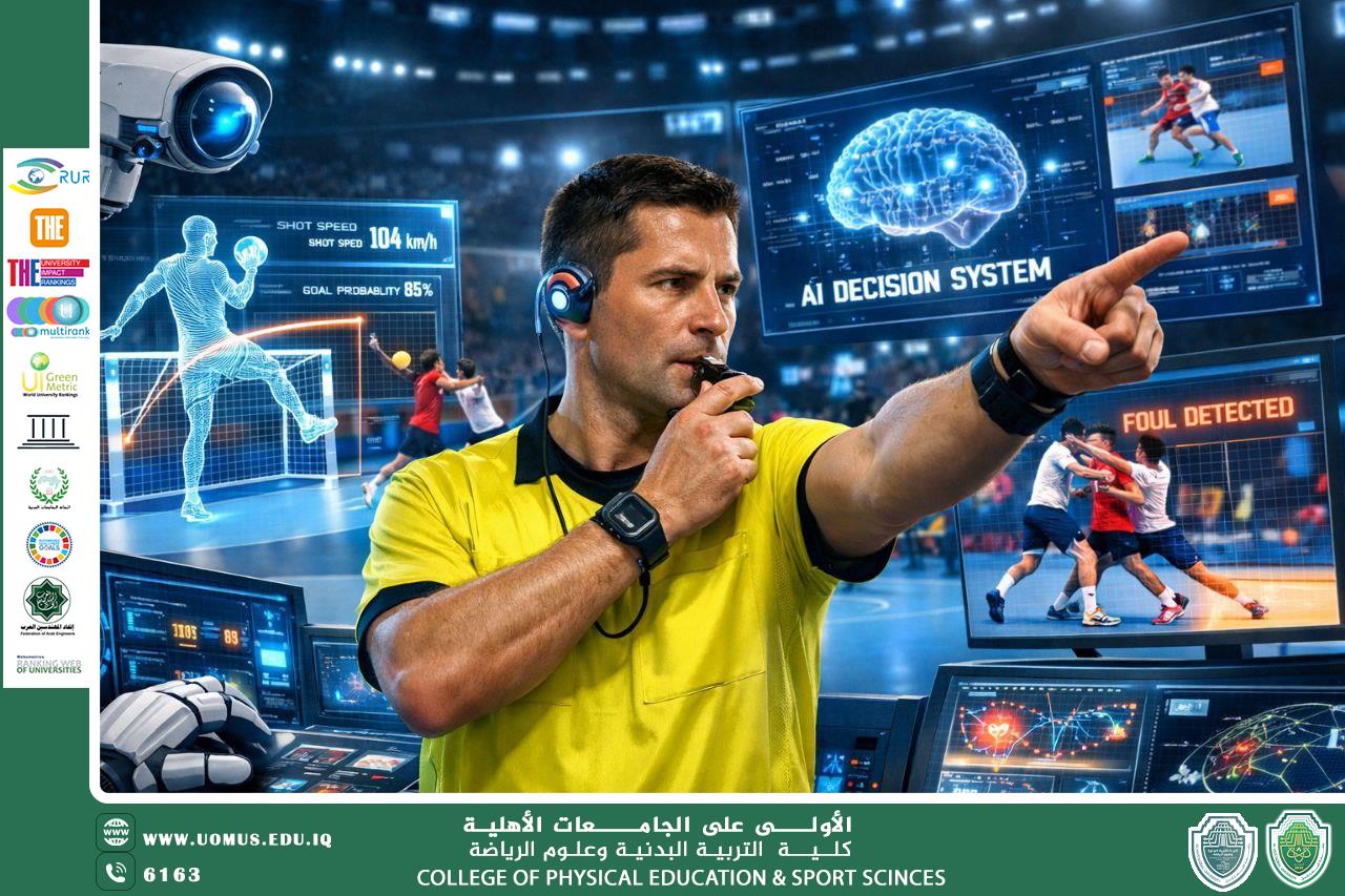 تحسين دقة القرار التحكيمي في كرة اليد عبر أنظمة الذكاء الاصطناعي