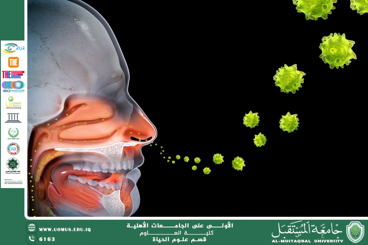 مقالة علمية للانسة نور الهدى عزمي حسن بعنوان :فرط الحساسية وأنواعه في جسم الإنسان