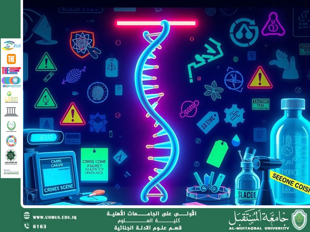 تطبيقات الهندسة الوراثية في الأدلة الجنائية الحديثة  (م.م. هويدا نزال حسين)
