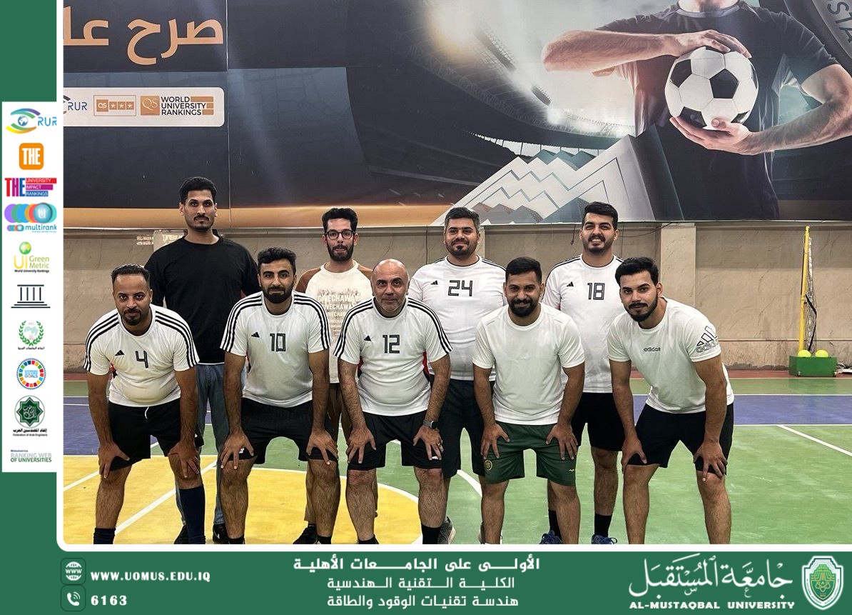Friendly Football Match Between the Faculty of Engineering Technologies and the Faculty of Physical Education