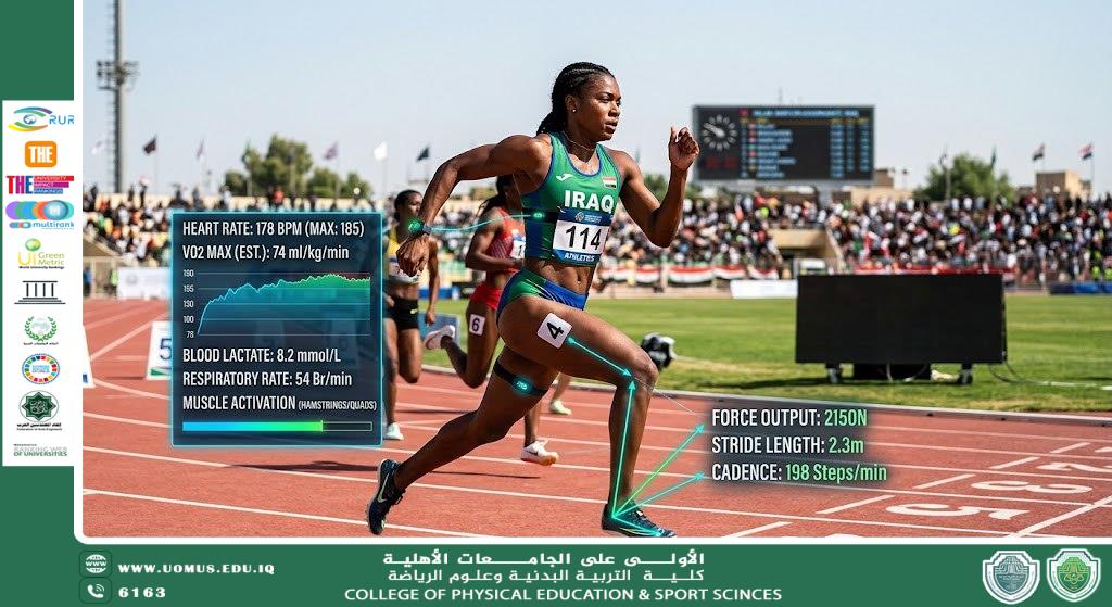 كفاءة العتبة اللاكتيكية واستهلاك الأكسجين الأقصى (VO_2max$) في سباقات المسافات الطويلة."