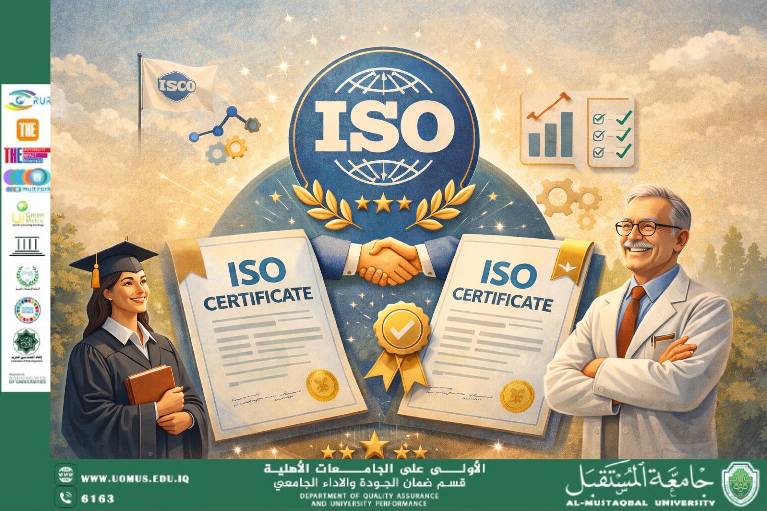 شهادات الأيزو في الجامعات وأهميتها في تحقيق التميز المؤسسي