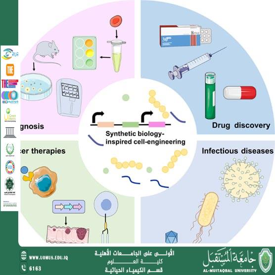 مقالة علمية رئيس قسم  ا.د ناصر عبد الحسن ناصر بعنوان التكامل بين الكيمياء الحياتية الطبية وعلم الوراثة في التشخيص والعلاج