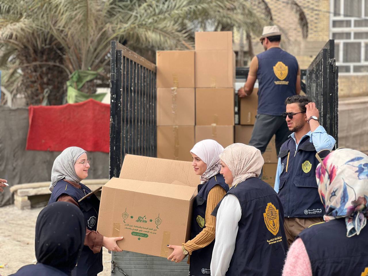 يطلق قسم النشاطات الطلابية مبادرته الإنسانية تحت شعار (رمضان يجمعنا)