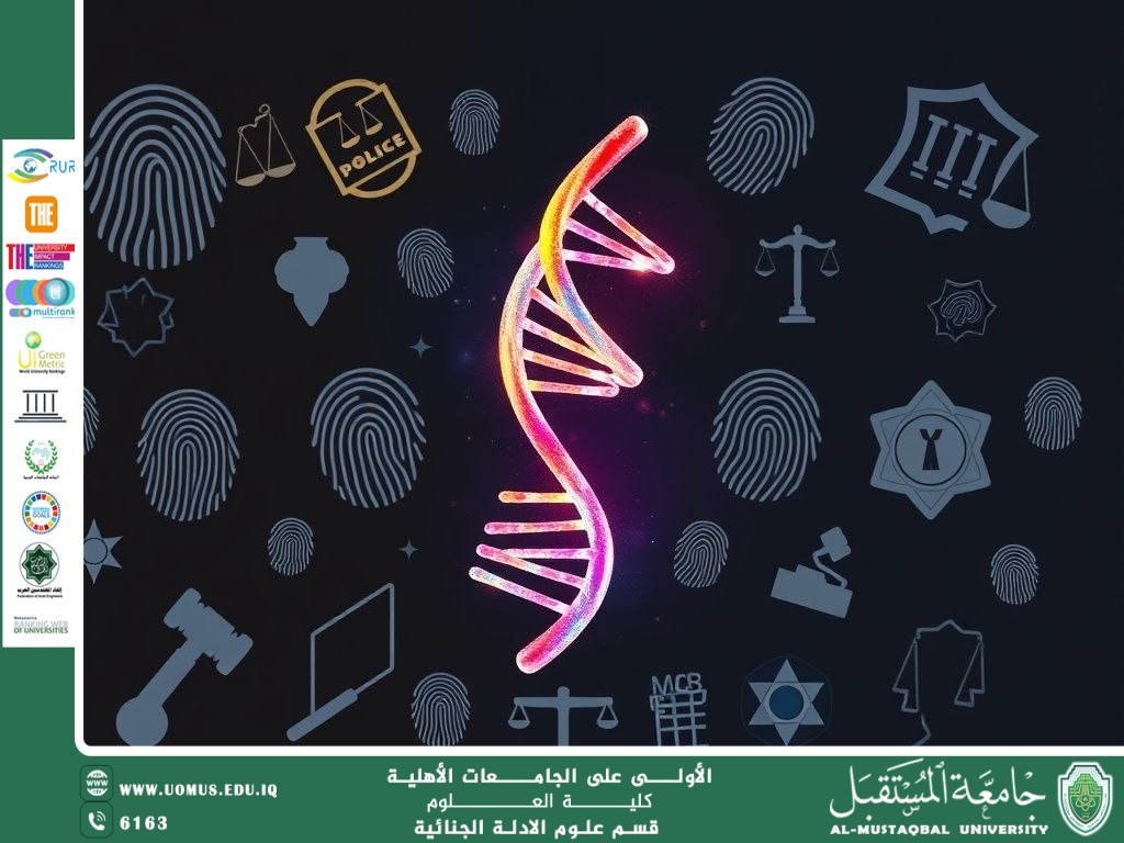 البصمة الوراثية بين علم الأحياء الجنائي والعدالة  (م.م. هويدا نزال حسين)