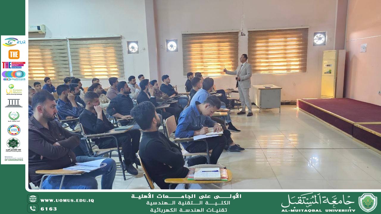Advanced engineering elevates the efficiency of solar energy systems at Al-Mustaqbal University.