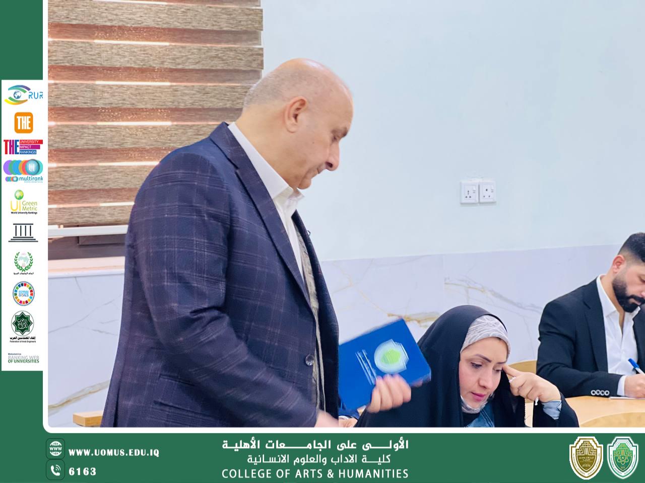 المعاون العلمي يطلع ميدانيًا على واقع الامتحانات