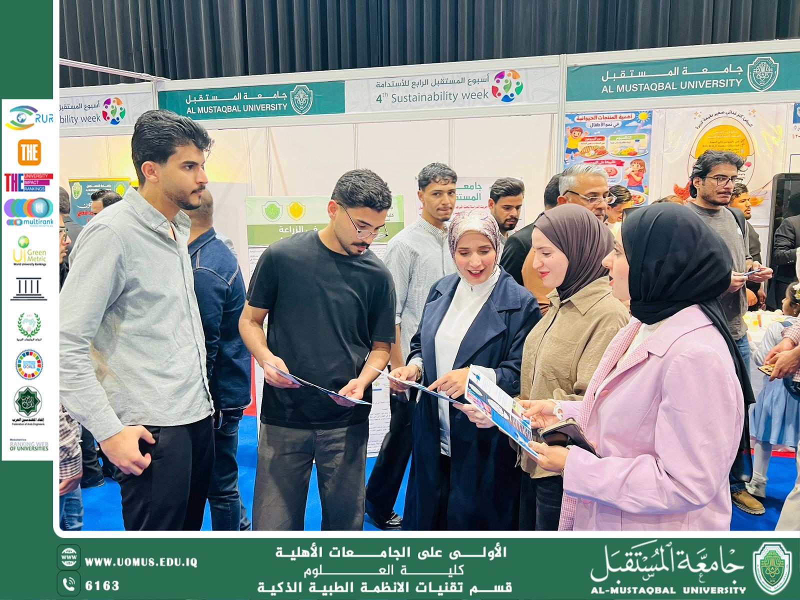 "Your Health in Your Hands".. An Awareness Campaign Organized by Sustainability Ambassadors to Promote Health Awareness at Al-Mustaqbal University