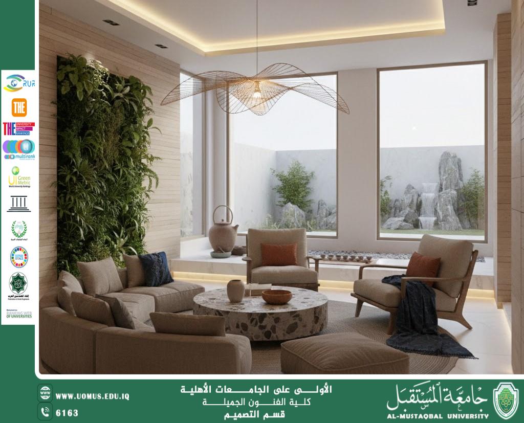 مقال بعنوان "منظومة القيم والمتغيرات الشكلية في تصميم الفضاءات الداخلية " بقلم م.م. محمد سالم عبد النبي