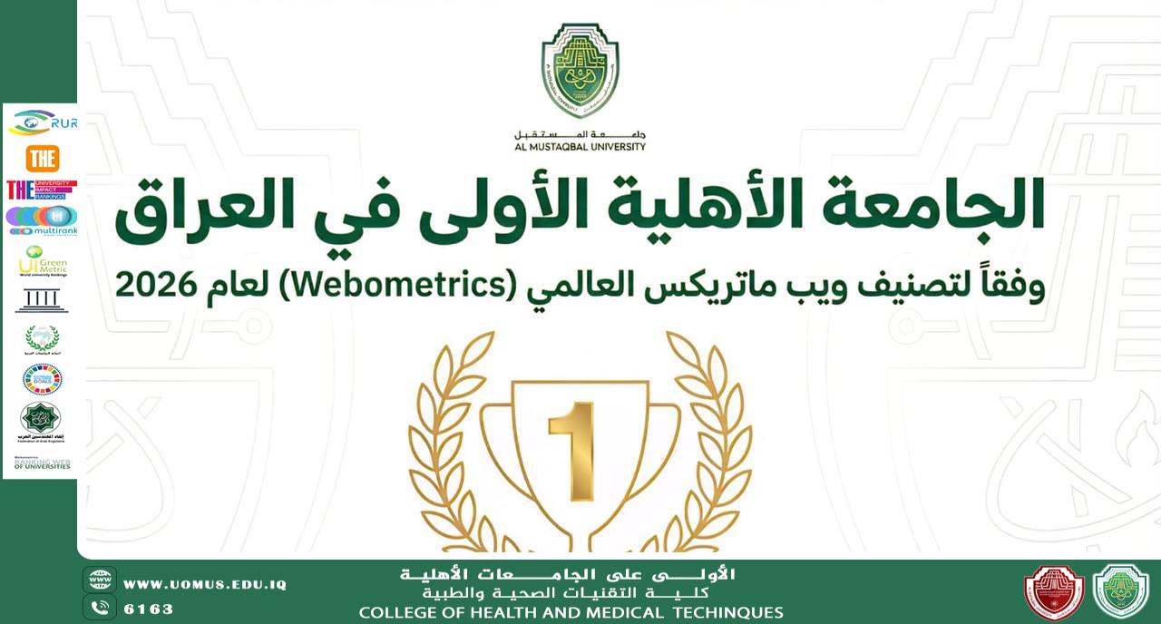 "جامعة المستقبل تحقق الريادة محليًا وتقفز عالميًا في تصنيف Webometrics 2026"